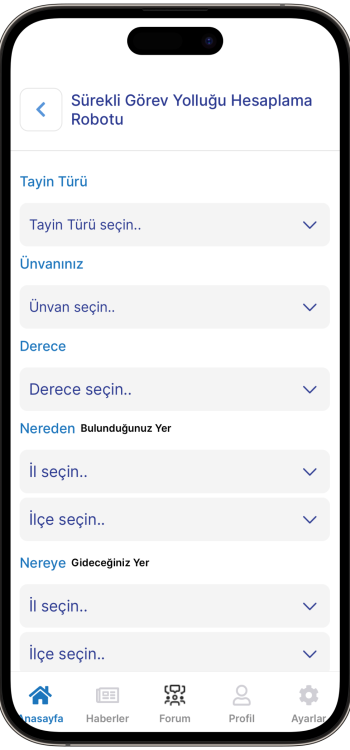 Sürekli Görev Yolluğu Hesaplama Robotu Sürekli Görev Yolluğu Hesaplama Robotu