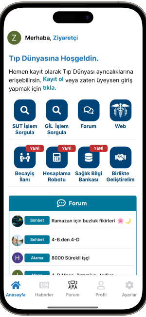 mobil_anasayfa Tıp Dünyası Mobil Anasayfa