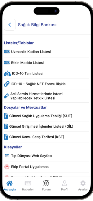 mobil_saglik_bilgi_bankasi Tıp Dünyası Mobil Sağlık Bilgi Bankası